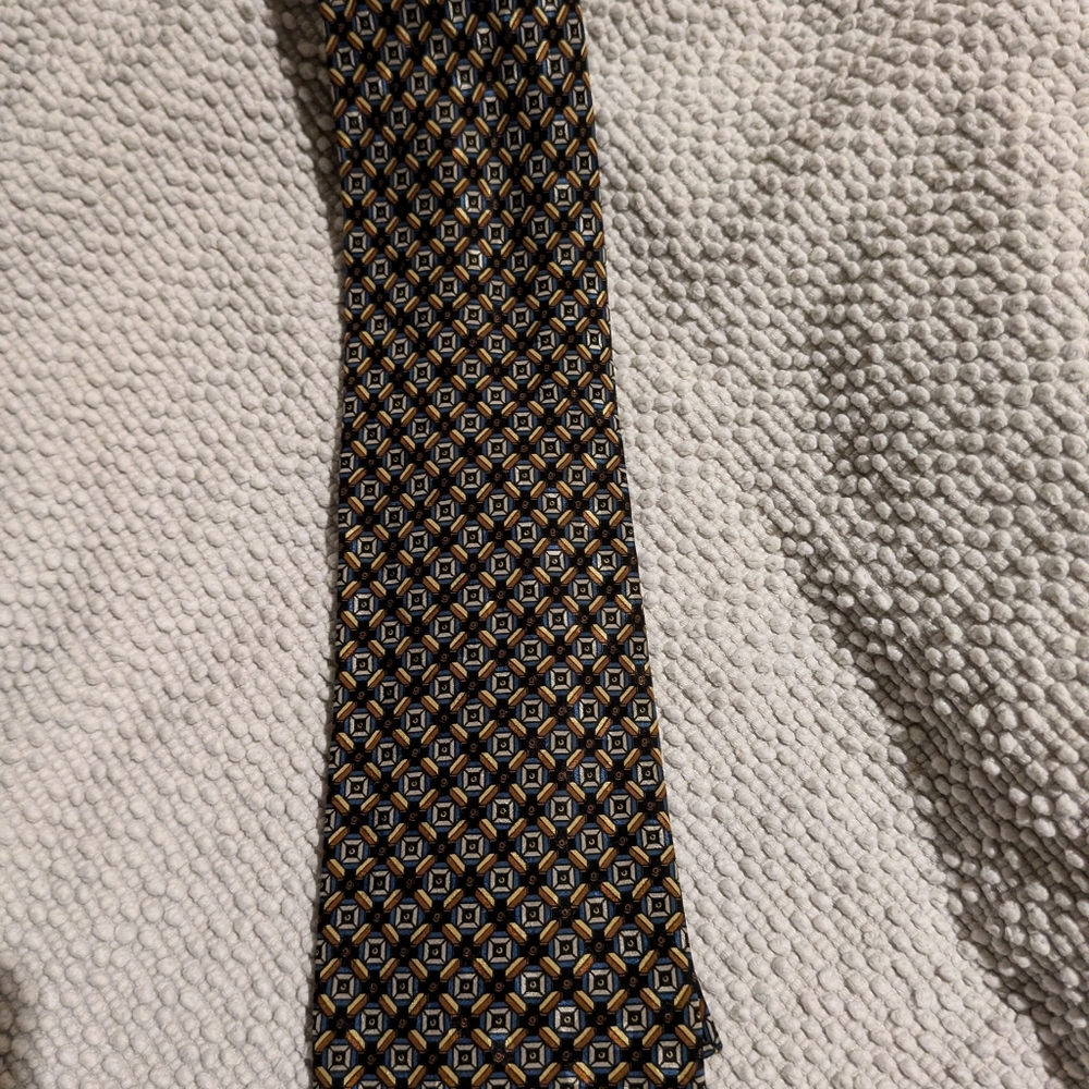 Brioni tie vintage metal holder